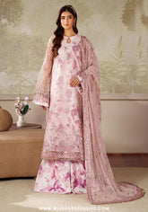 Zarif Zaneera Unstitched Printed & Embroidered Formals Collection - 2025 (RAHMA)